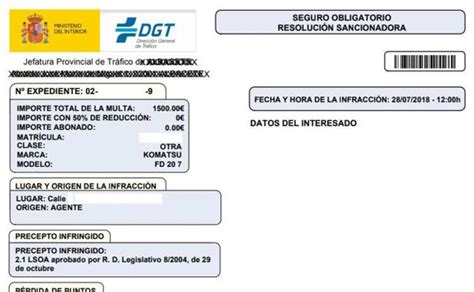 Multas de Tráfico: pago, devolución, alegaciones .